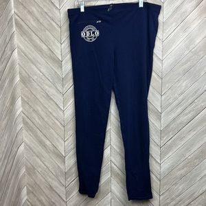 Odlo vintage cross country ski tights with Pocket navy size large